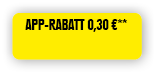 App-Rabatt 0,30 €**